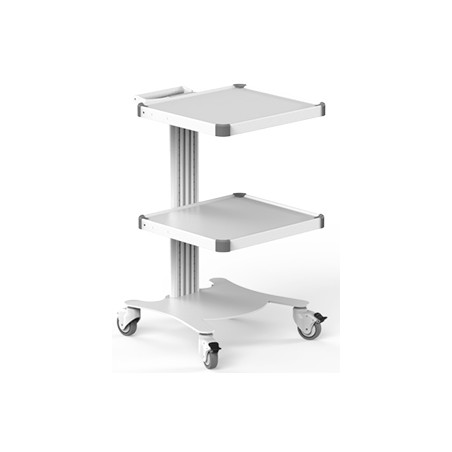 Carrello con 2 ripiani 