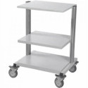 Carrello universale con 3 piani fissi