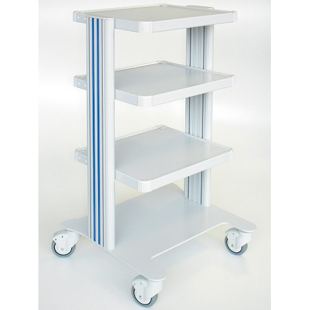 Carrello easy basic con 3 ripiani 
