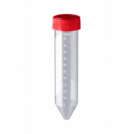 Provetta conica sterile per centrifuga 50 ml 30x115 mm graduata con tappo a vite - 600 pz.