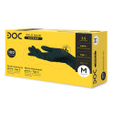 Guanto monouso in nitrile, non sterile, non talcato doc zero velo noir - 100 pz.