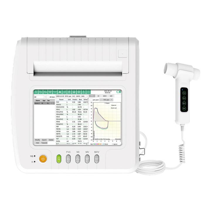 Spirometro sp-100b touchscreen con stampante