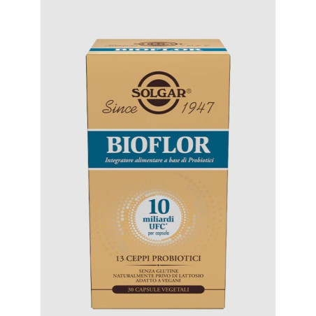 Solgar bioflor new formula 30 capsule vegetali