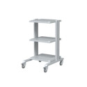 Wózek do transportu podstawowego sprzętu medycznego z 3 półkami 43x45 cm