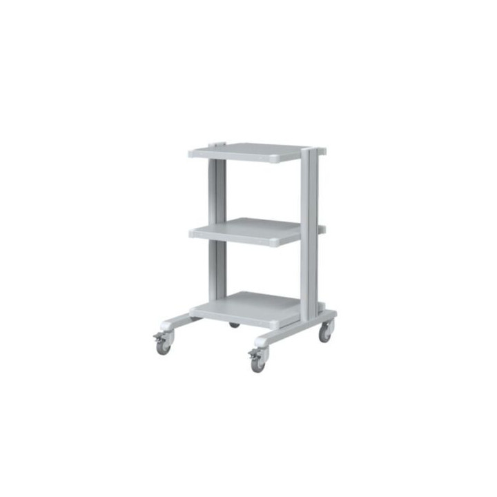 Carrello per supporto apparecchiature mediche Basic con 3 ripiani 43x45 cm