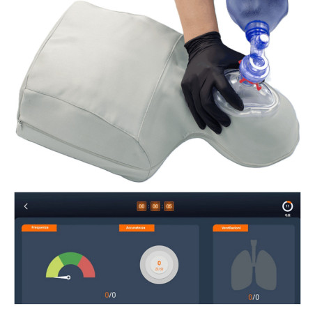 Manchino bls little grey advanced con cpr feedback su app