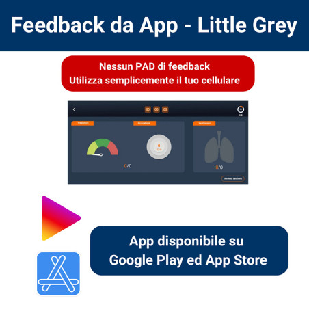 Manchino bls little grey advanced con cpr feedback su app