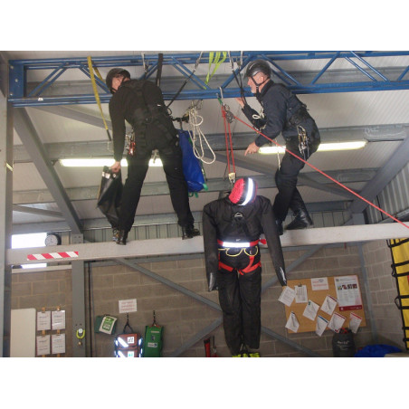 Manichino working at height 30 kg, per addestramento ai lavori in quota e su fune