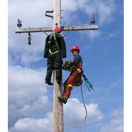 Manichino working at height 30 kg, per addestramento ai lavori in quota e su fune