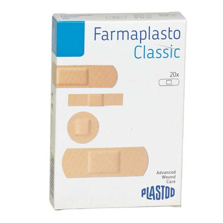 Hipoalergiczne, wodoodporne plastry w 4 rozmiarach, opakowanie 20 szt.