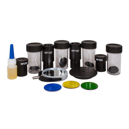 Microscopio binoculare biologico levenhuk 850b