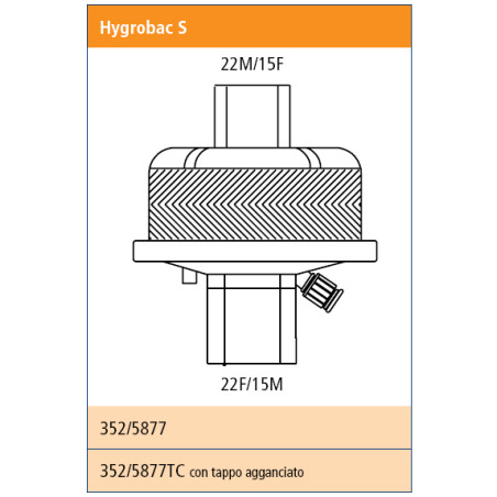 Hygrobac s hme filter - 352/5877 - packung ab 25 stück