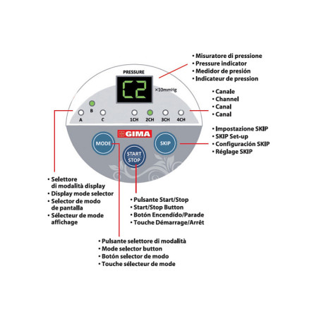 Massage par pression d'air numérique maylea