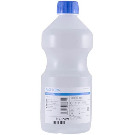 Ecotainer nacl 0.9% with sterile saline solution 1000 ml - 1 pc.