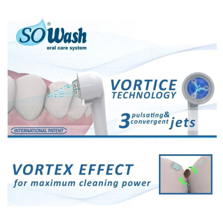 SOWASH Vortice Orthodontic — nadomestni nastavki, pakiranje po 2 kosa