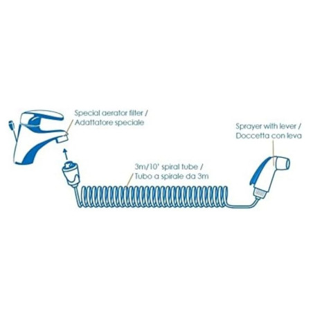 Doccetta per igiene intima hello bidet travel