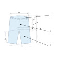 Boxer jetable pour coloscopie SMS - 10 pièces