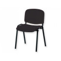 ISO-stol - Imitationslæder - Sort