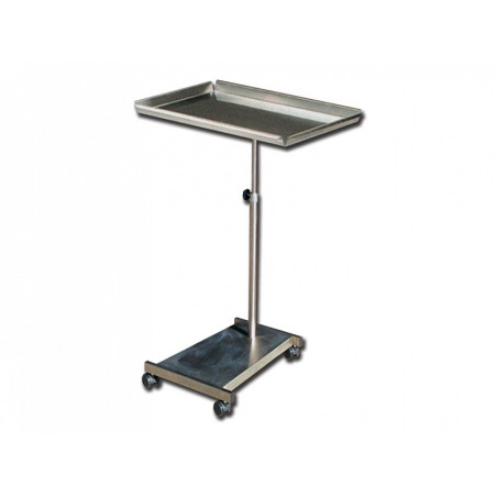 Table Mayo - avec base en acier inoxydable