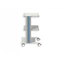 Carrello easy - 2 ripiani 40x36 cm + base