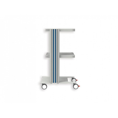 Carrello easy - 2 ripiani 40x36 cm + base