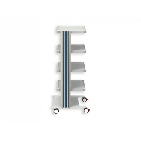 Easy Trolley – 4 40x36 cm Regale + Basis