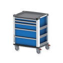 Medium kart - blauw