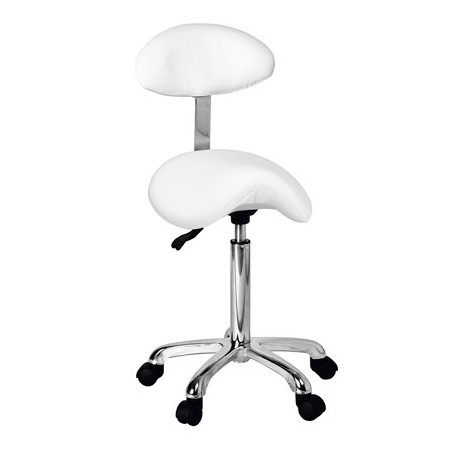 Seddle Taboret z oparciem