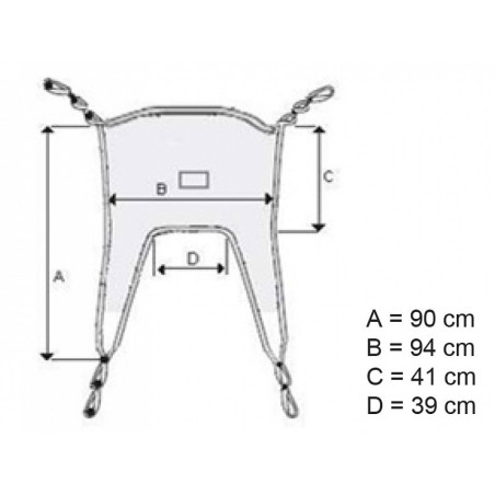 Imbragatura universale - portata 250 kg
