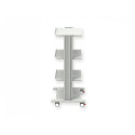 Smart Trolley - 3 40x36 cm polcok + alap