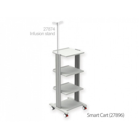 Smart Trolley - 3 40x36 cm polcok + alap