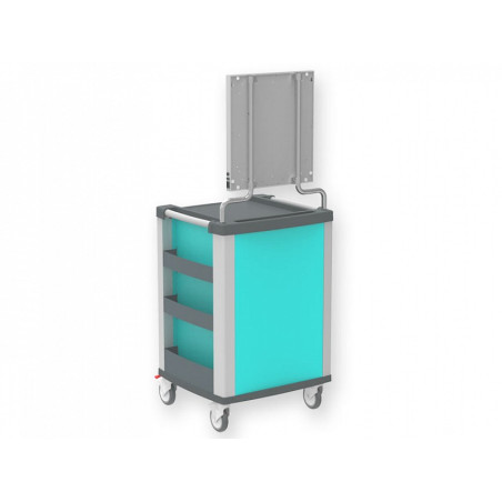 Compact kart viewer - turchese