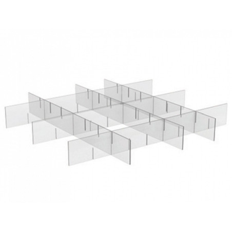 Kit de divisória para gavetas para h2/h3 compactos - 1 kit