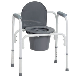 Silla cómoda en acero pintado