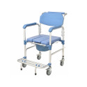 Blue comfortable wheelchair