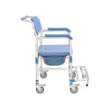 Blue comfortable wheelchair