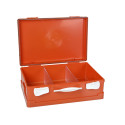 Empty plastic case 395x270x135 mm