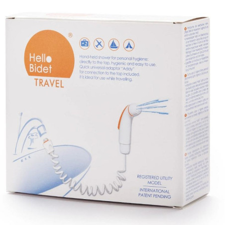 Ducha de mano para higiene íntima Hola viajes de bidé