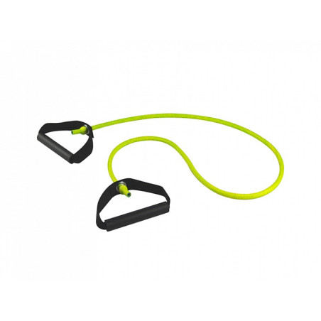 Tubo latex con maniglie 125 cm x 1,5 mm - x-soft - giallo