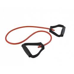Tubo latex con maniglie 125 cm x 2,5 mm - medio - rosso