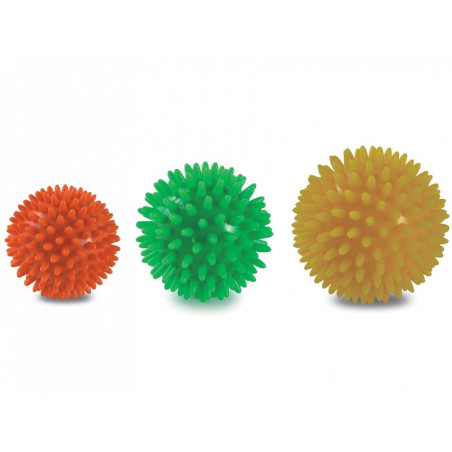 Set da 3 sfere per massaggio diam. 6/7/8 cm - set di 3 pz.