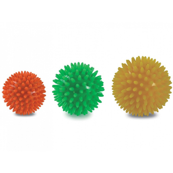Set da 3 sfere per massaggio diam. 6/7/8 cm - set di 3 pz.