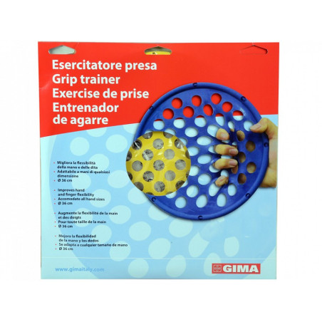Esercitatore dita x-soft - giallo