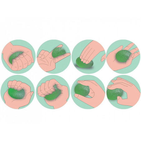 Uova silicone - x-soft - gialla