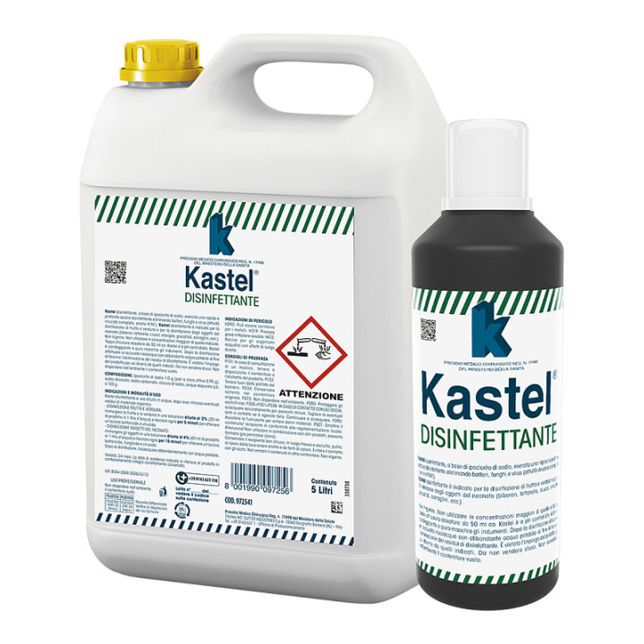 KASTEL disinfettante a base di ipoclorito di sodio
