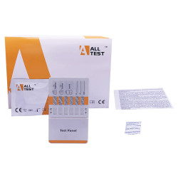 Test multidroghe - 6 droghe - pannello su urine - conf. 25 pz.