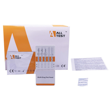 Test multidroghe - 10 droghe - pannello su urine - conf. 25 pz.