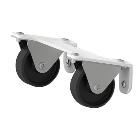 Kit di ruote di trasporto per 25011 - optional - kit da 2 pz.