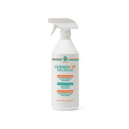 Večnamenski razkužilni detergent v spreju za germocid - 750 ml - pakiranje 12 kosov.