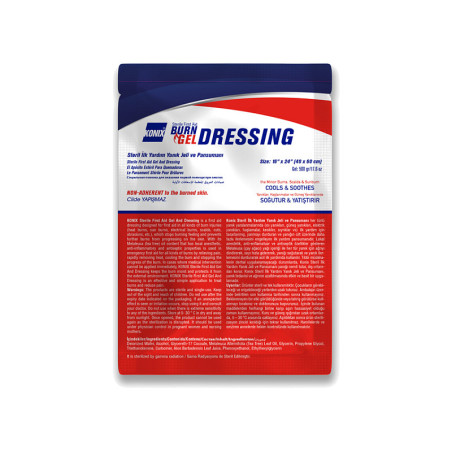 Medicazione per ustioni 40x60 cm - sterile - conf. 12 pz.
